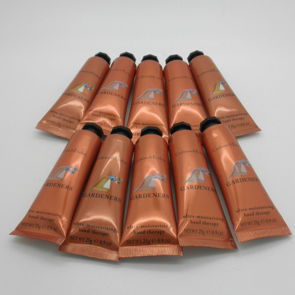 CRABTREE & EVELYN Hand Therapy GARDENERS  0.9 oz (25 g) ea, Lot of 10